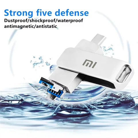 Xiaomi 16 ТБ USB-накопители USB 3.2 Память типа c 2 в 1 8 ТБ OTG Pendrive 2 ТБ U-диск Высокоскоростной для хранения файлов