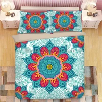 3d bohemia print bedding set duvet covers pillowcases one piece comforter bedding sets bedclothes bed linen