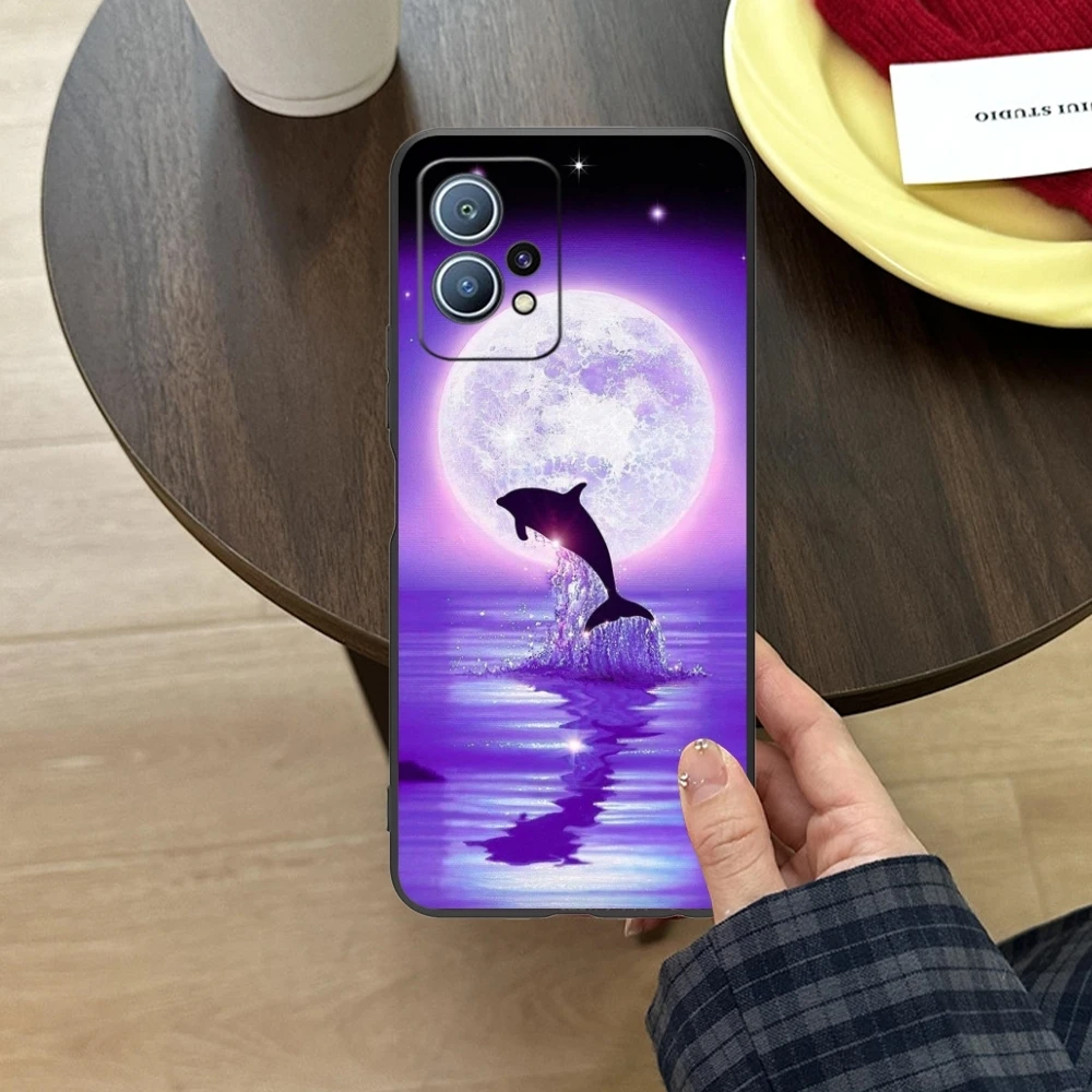 Чехол для мобильного телефона с изображением дельфина Huawei P60 P50 P40 P30 P20 P10 P9 P8 Pro Lite