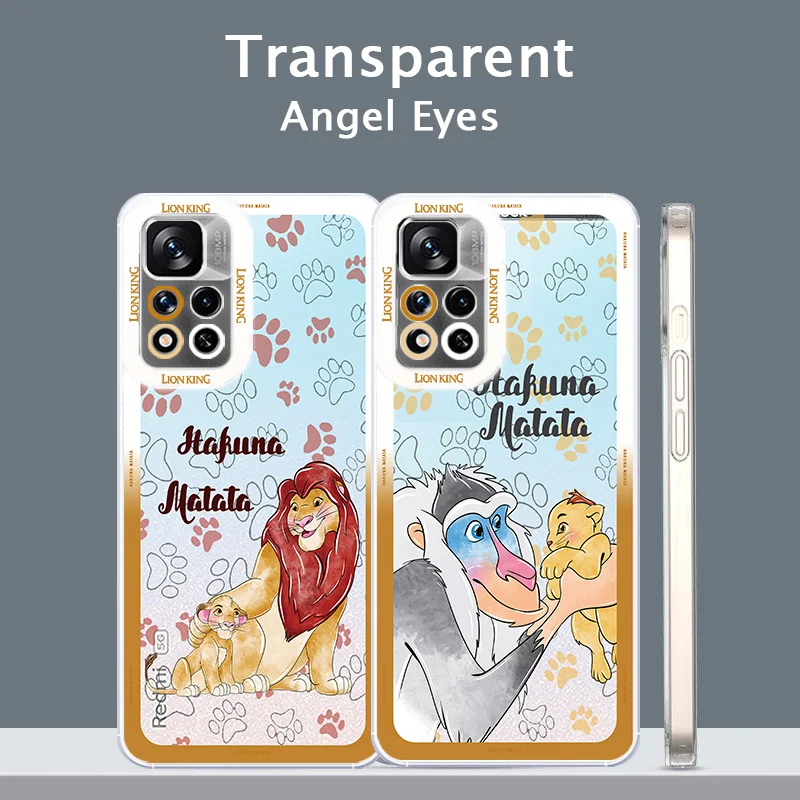 Мягкий силиконовый чехол Simba с изображением мультфильма глаза ангела для Xiaomi Redmi