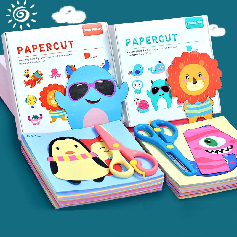 

100 шт./набор, Детский пазл «Ручная работа»