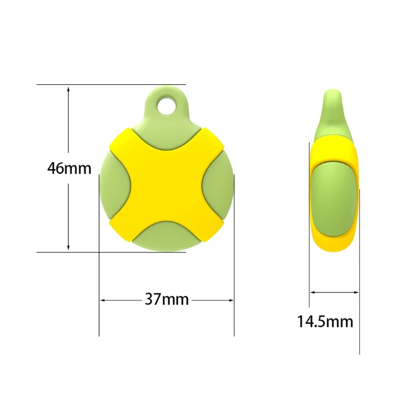 

Пыленепроницаемый Защитный чехол оболочка двухцветный чехол с трекером чехол для airtag сумка с трекером