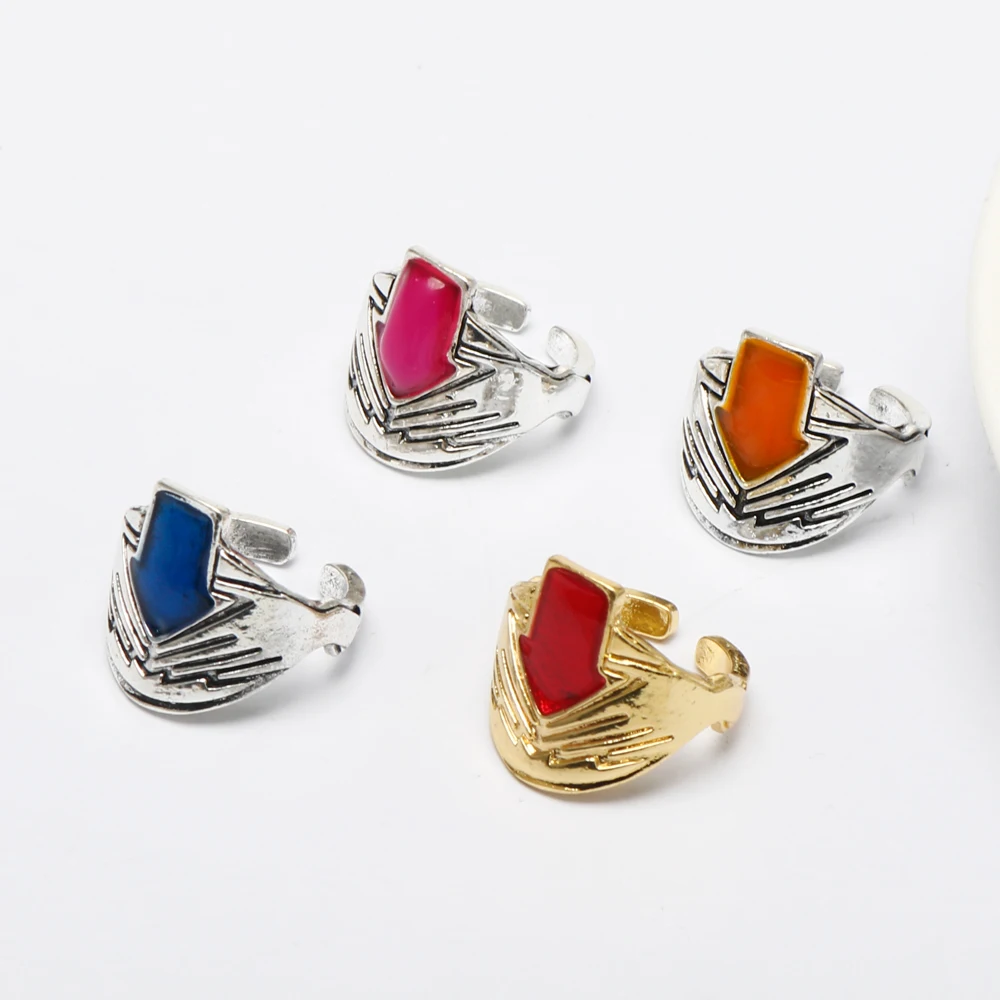 Металлические регулируемые кольца Kyudo Rinne Ichinose Houtaro Ginko Lotus Костюм Реквизит для