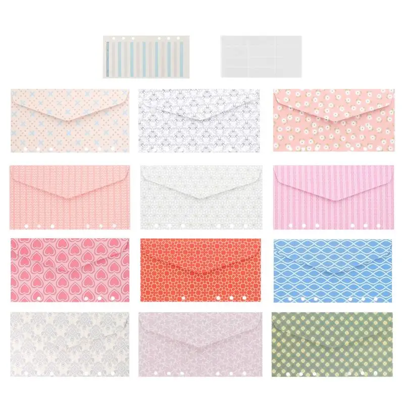 

1 компл. Конверты с вкладышами для бюджетных средств, сменные листы для счета, записывающие карты, конверты