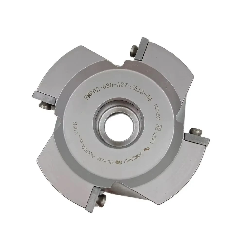 

FMP02-080-A27-SE12-04 ZCC Сменная фреза Торцевое фрезерование FMP02 Kr: 90 °