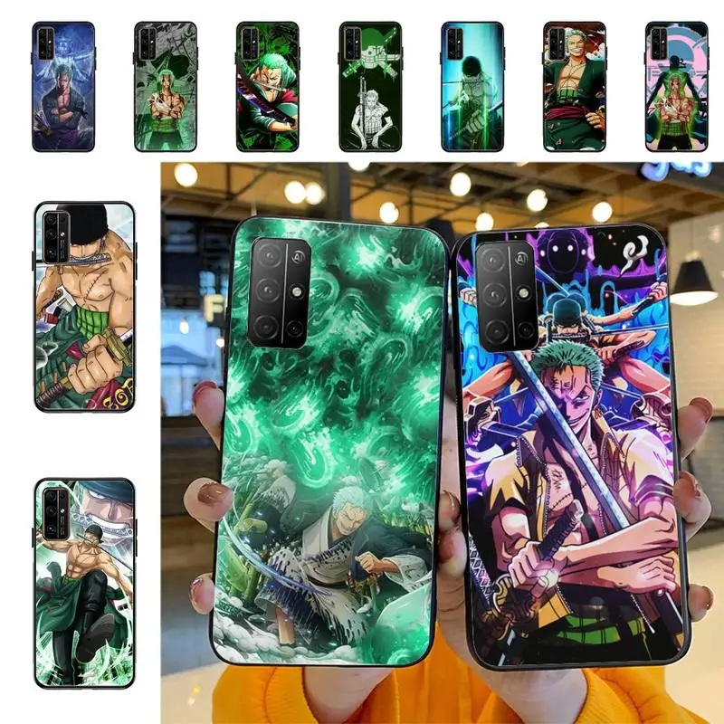 

BANDAI One Piece Roronoa Zoro Phone Case for Huawei Honor 10 i 8X C 5A 20 9 10 30 lite pro Voew 10 20 V30