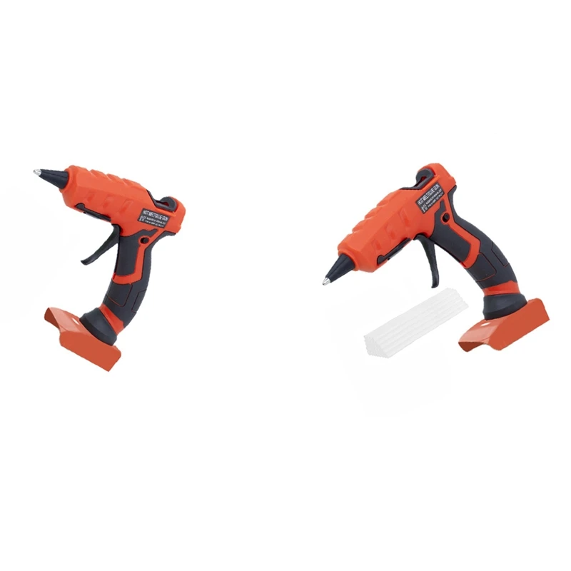 

40W Hot Glue-Gun For Milwauke 18V Battery Cordless Glue-Gun For DIY Electric Heat Repair Tool