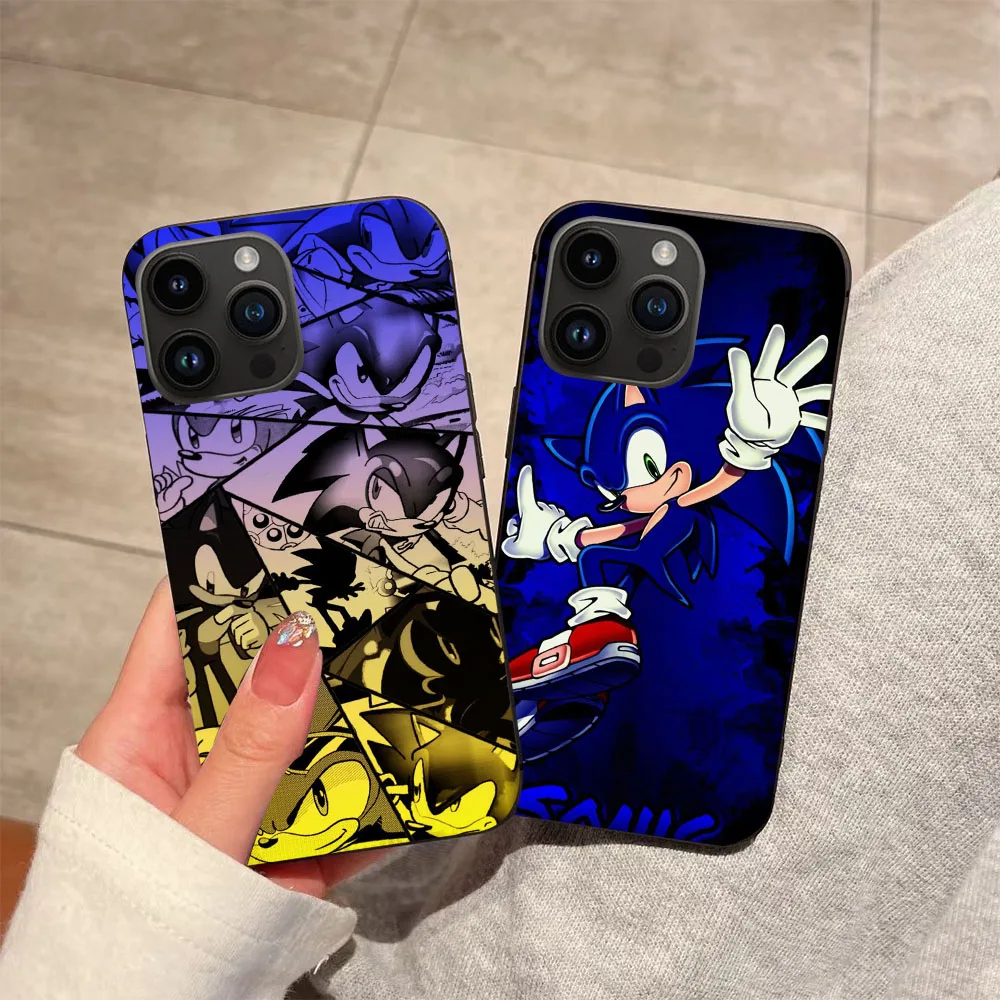 WAA-33 Черный гибкий чехол из ТПУ Sonic для Huawei Y5 6 7 8 9 Nova 3 Prime