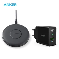 Anker Wireless Charger PowerWave Pad Qi-Certified 10W Max for iPhone iPhone AirPods Galaxy S20 wireless charging pad