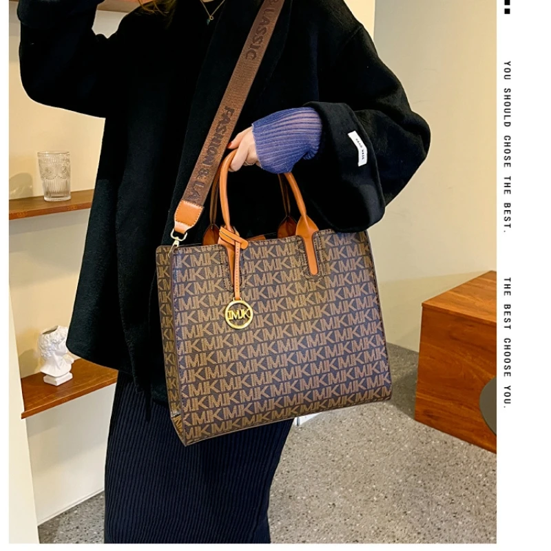 Модная Большая Сумка-тоут С Принтом В Стиле Ретро Женская Деловая Компьютерная