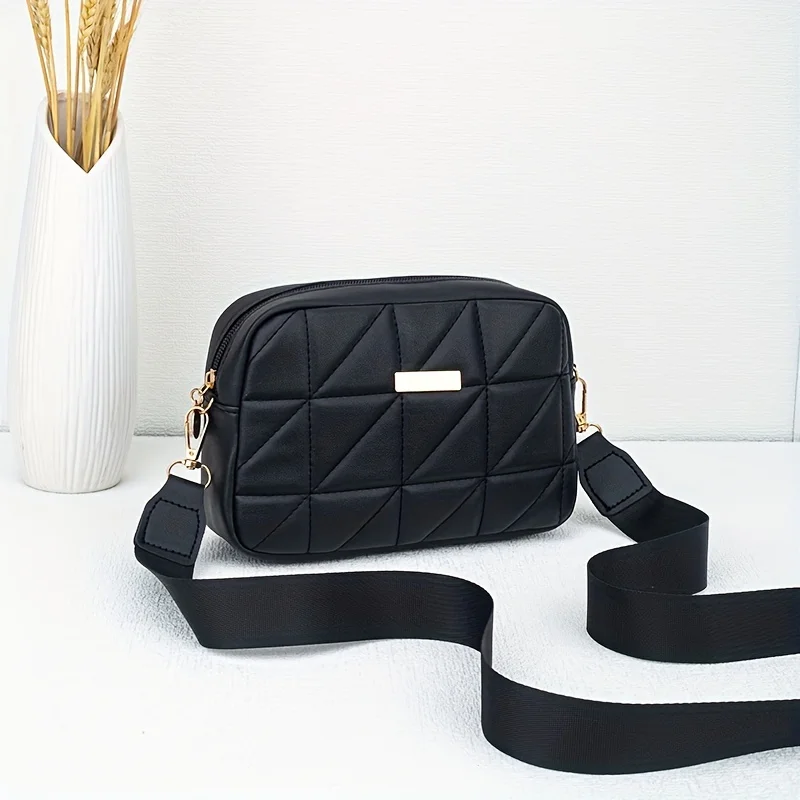 Модная Сумка Через Плечо С Вышивкой Женская Повседневная Маленькая Квадратная