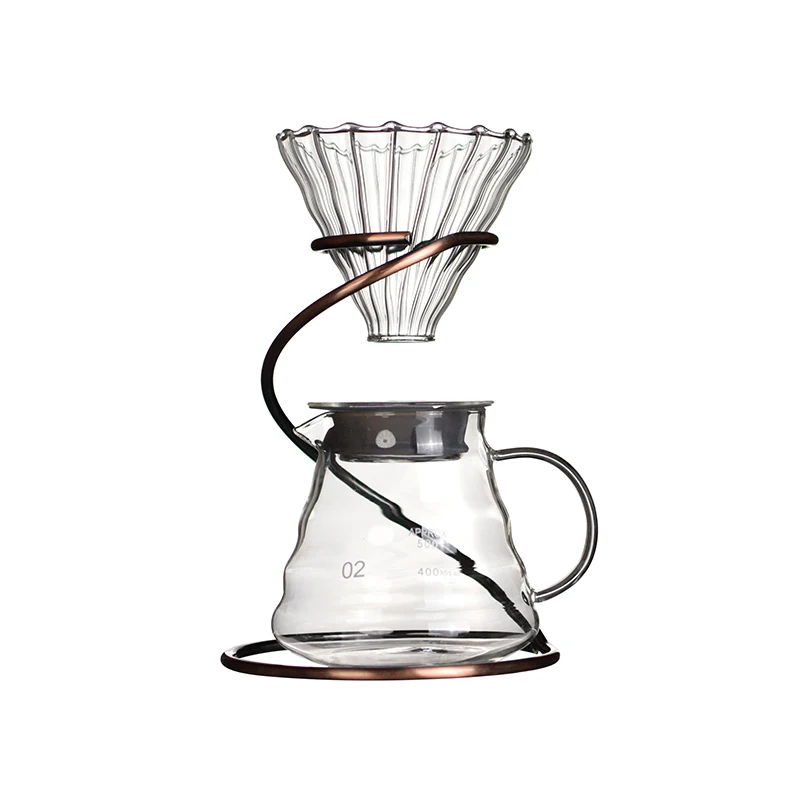 Кофейный фильтр 02 V-образный кронштейн керамический капельница держатель чашка