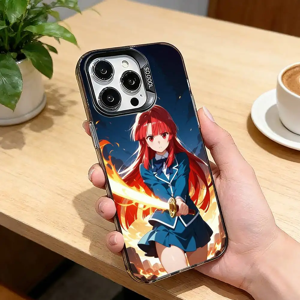 Чехол для телефона F-Firebending A-Ayano K-Kannagi для iPhone 17, 16, 15, 14, 13, 12, 11 Plus, Pro Max, XS, цветной, с серебряным покрытием внутри (art.: 3920da0deea28) - 3920da0deea28