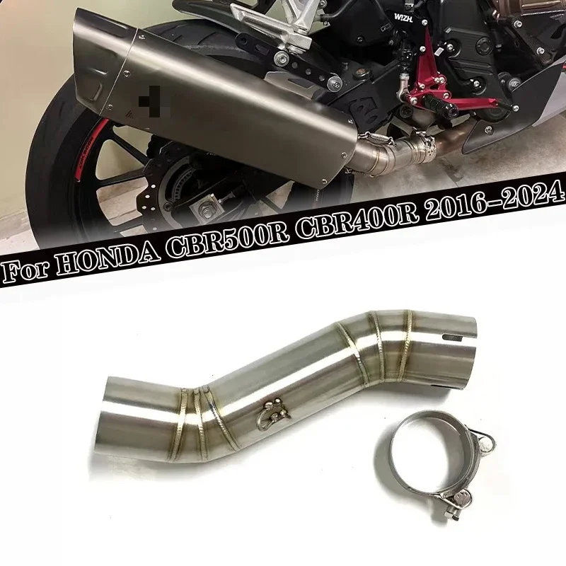 Выхлопная труба мотоцикла модифицированная среднего звена для Honda CBR500 CBR500R CB500F