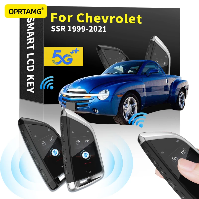 

Remote Key LCD Display Screen for keyless-go smart key vehicle For Chevrolet SSR 2000 2001 2002 2003-2018 2019 2020 2021 2022