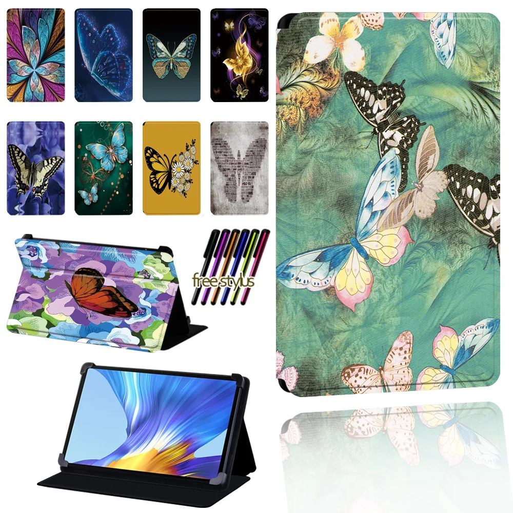 

Чехол-бабочка для планшета Huawei MatePad/Honor V6/Enjoy Tablet 2, кожаный складной устойчивый к царапинам защитный чехол + ручка