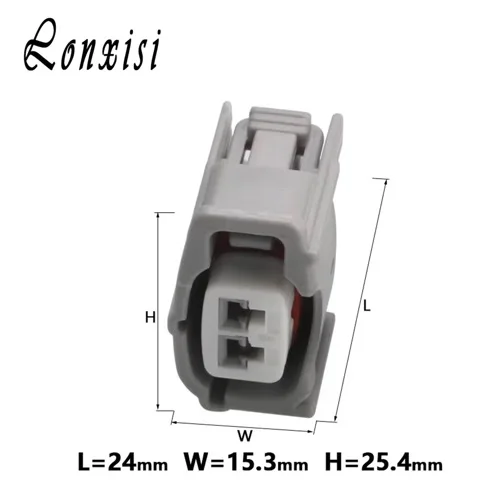 5/10/20/50 комплектов, 2-контактный 6189-0611 90980-11875 Corolla, разъем топливной форсунки, провод, мужской и женский, водонепроницаемый разъем для Toyota Honda