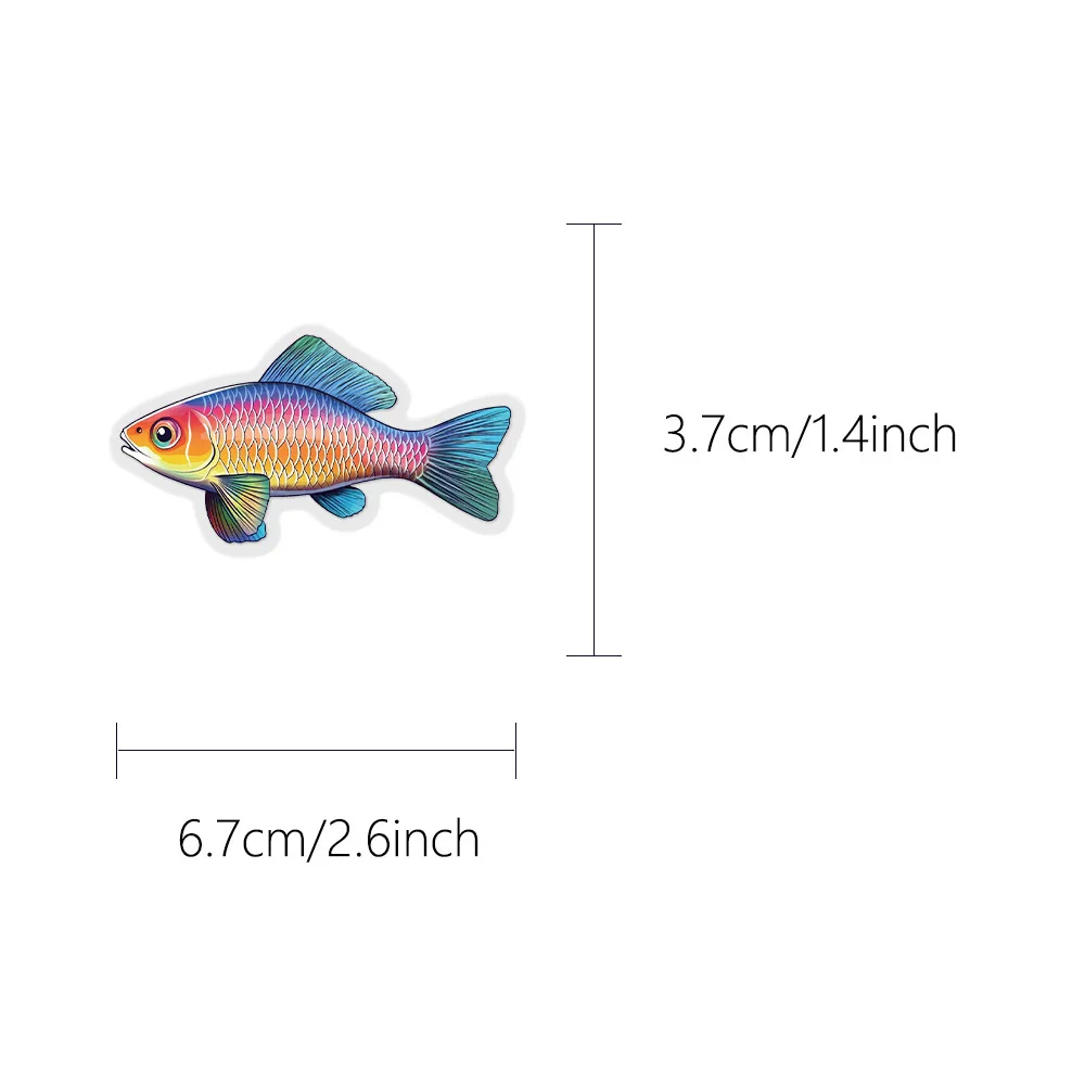 50 шт. прозрачные наклейки для ноутбуков и телефонов