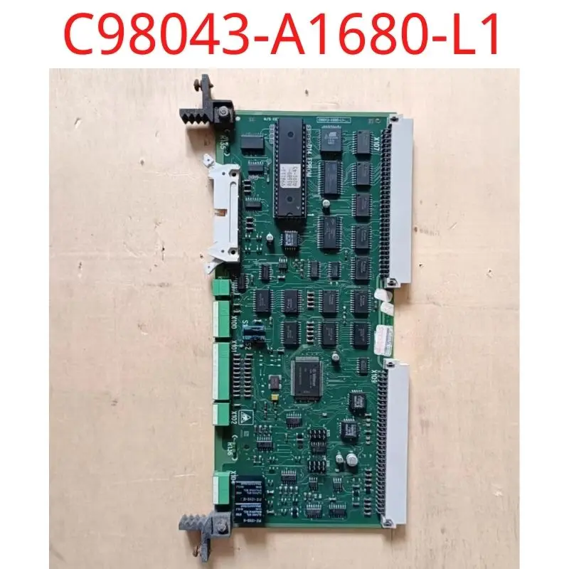 

used Siemens test ok real Siemens original disassembly machine CUR board C98043-A1680-L1 control board 6SE7090-0XX85-1DA0