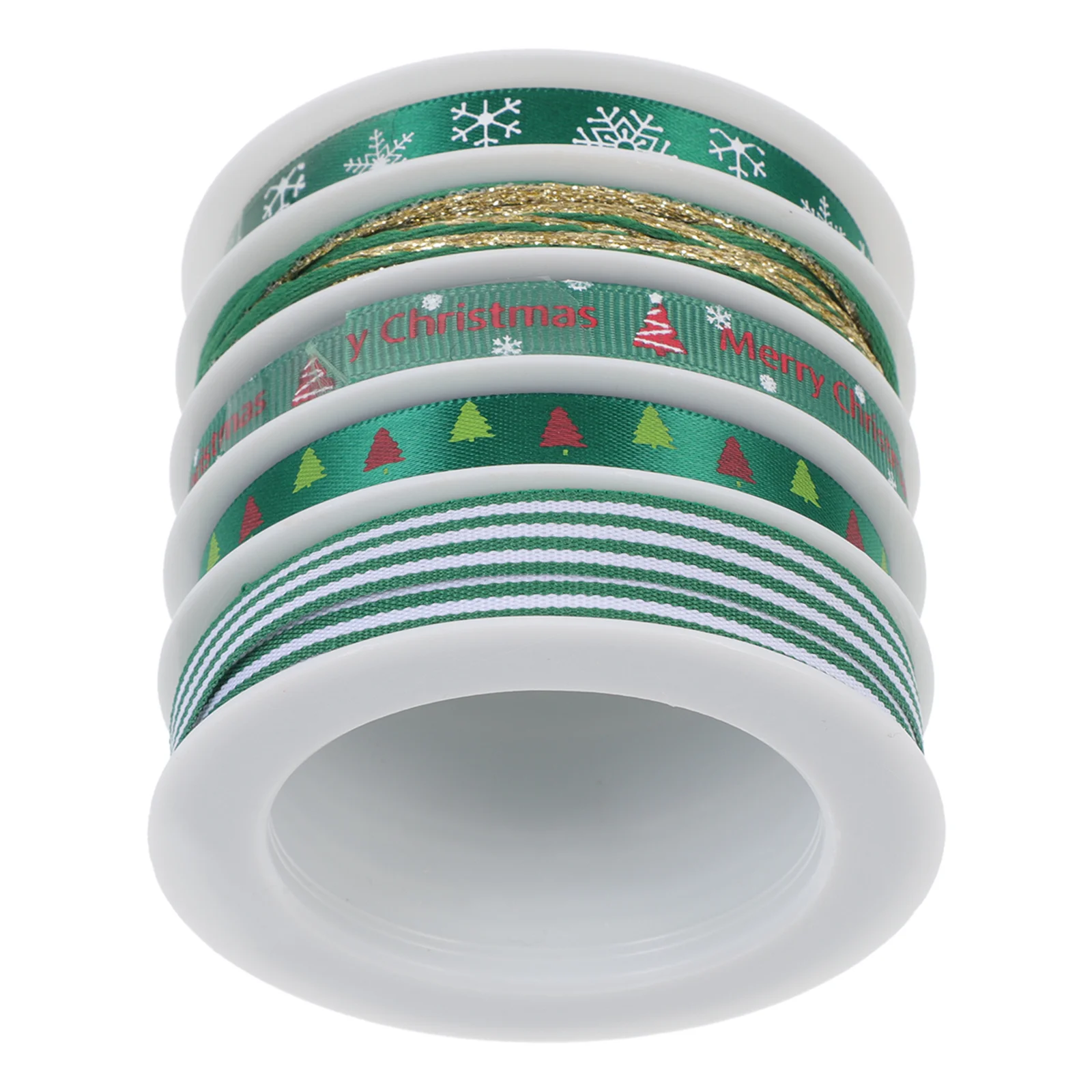 

Ribbon Christmas Ribbons Gift Crafts Green Holiday Hair Clip Bowred Printed Polyester Trims Bowknot Set Seasonal Packing Silk