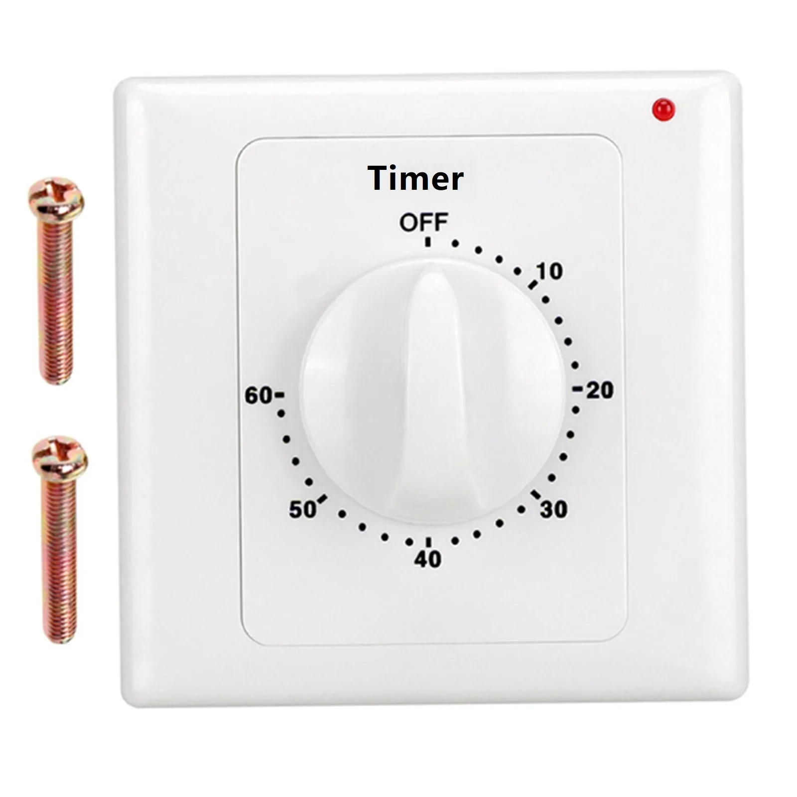 

Практичный таймер обратного отсчета, таймер, таймер, 50 Гц, 86 панелей, AC220V, пластик, точный контроль времени, пластик