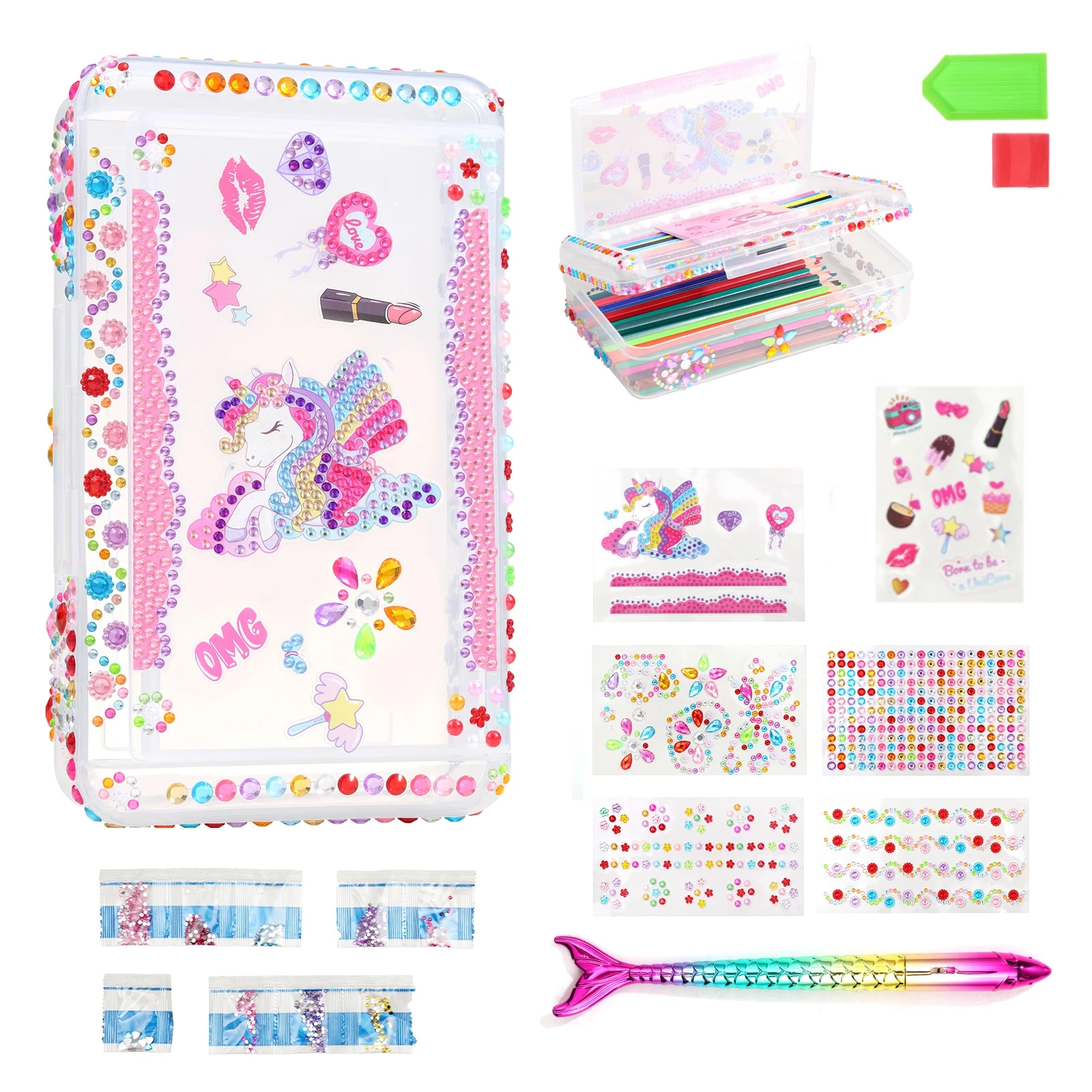 Карандаш в виде единорога для школы набор милых карандашей сделай сам с