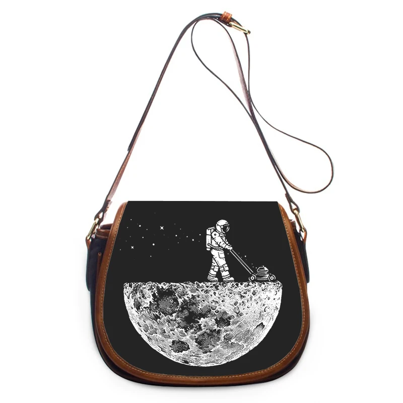 Creativity Space astronaut universe print new fashion Women Crossbody Bag Women Bags Zipper Shoulder Bag women shoulder bag