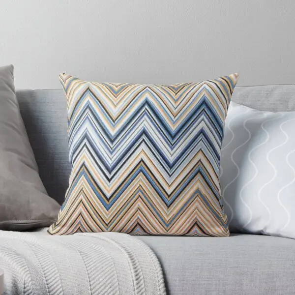

Наволочка Missoni с зигзагообразным рисунком, модная квадратная подушка для спальни, машины, мягкая Свадебная подушка в комплект не входит