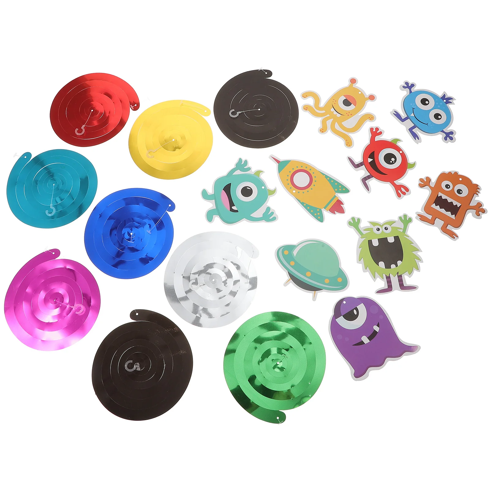 

Party Swirls Hanging Decorations Swirl Ceiling Birthday Whirlsspiral Valentines Streamerssupplies Streamer Decoration Day Inc