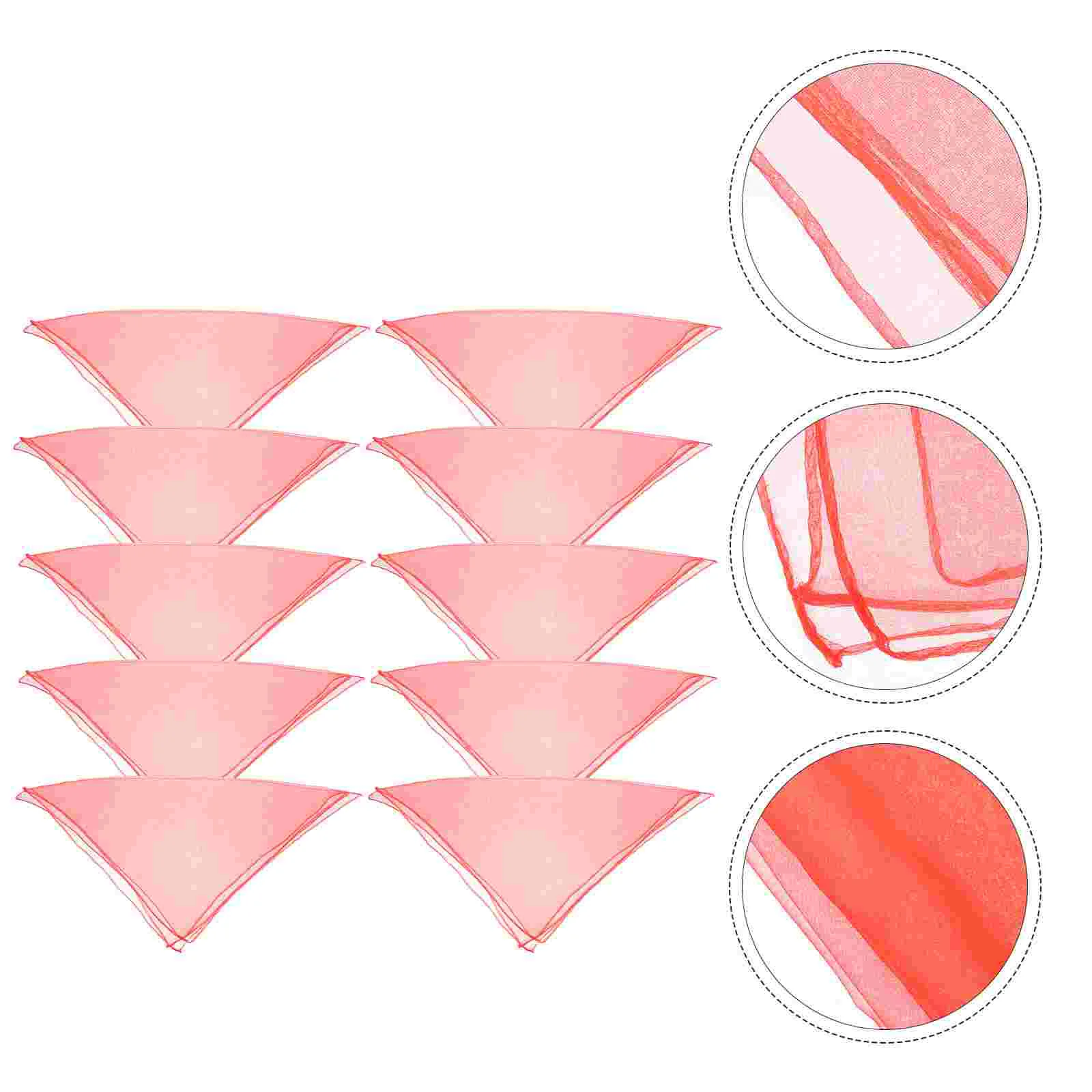 

Square Dance Scarves Props 10Pcs Juggling Scarf Props Silky Scarves Tricks Performance Props Accessories Dance Performance