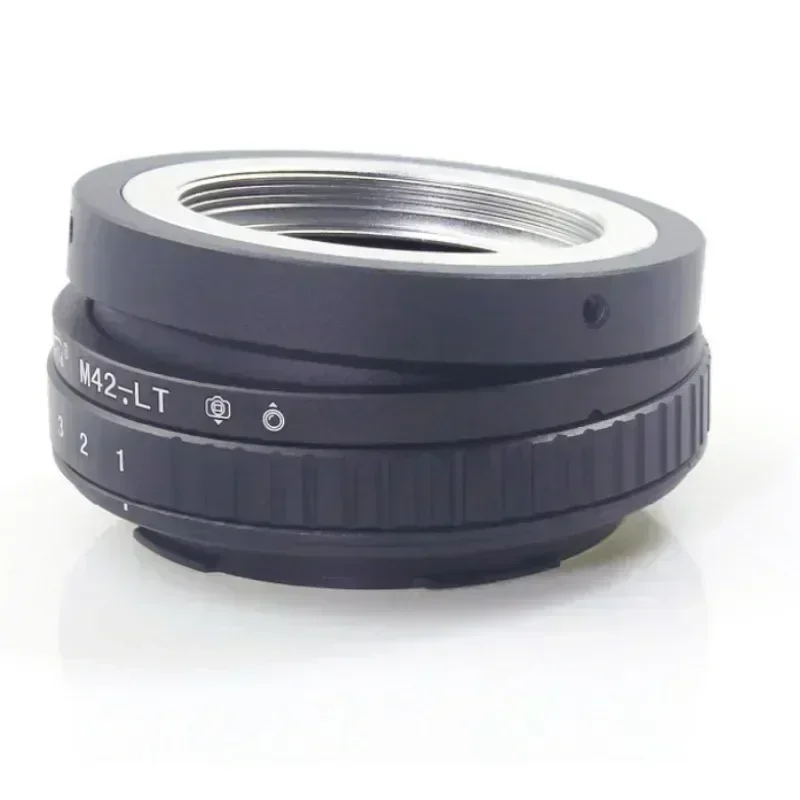 Фото Переходное кольцо M42-LT TILT для объеква M42 42 мм к камерам Leica T LT TL2 SL CL Typ701 18146 18147, Panasonic S1H/R S5, Sigma FP №4