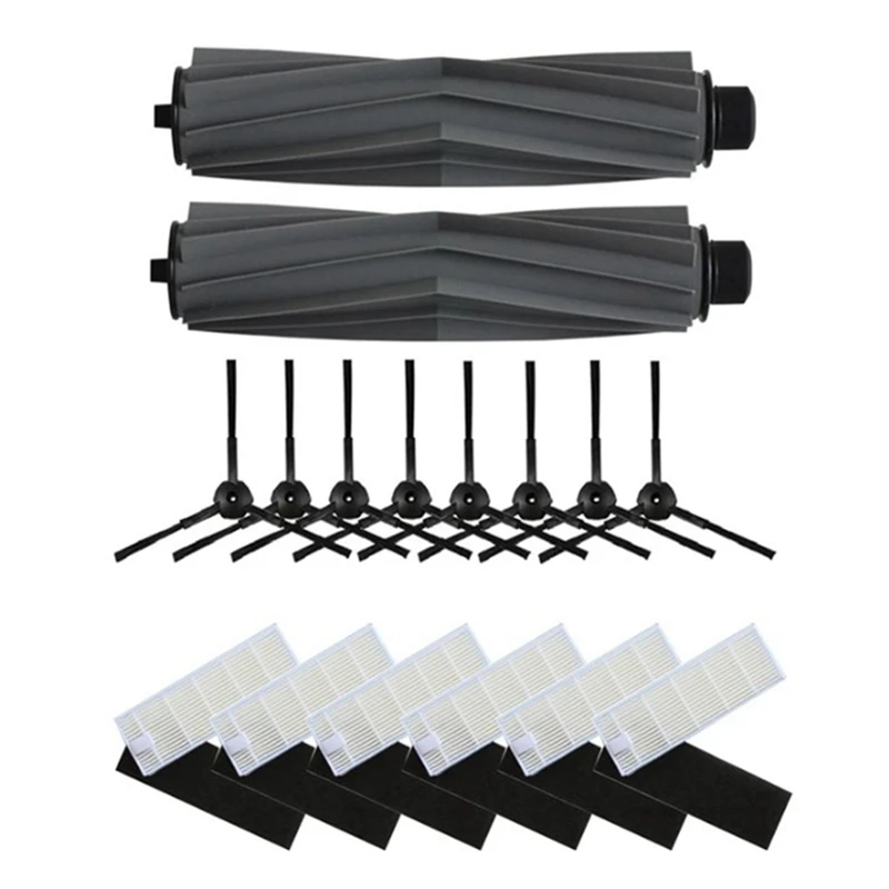 

1Set Roller Side Brush Filter Replacement Kit For Osoji 950 Sweeping Robotic Vacuum Cleaner Accessories
