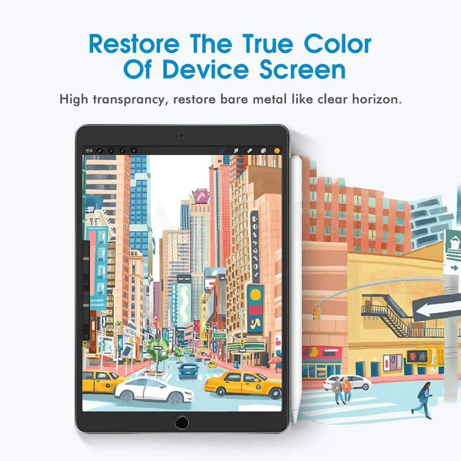 Антибликовая защитная пленка PET для iPad Pro 11 2021 12 9 Air 4 5 2022 8th 7th 9th Mini 6 10 2 Гидрогелевая