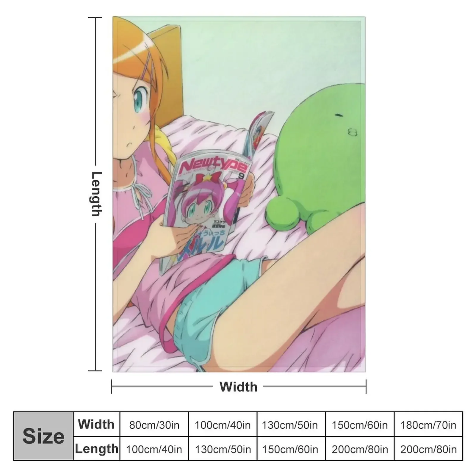 Oreimo-искусственное одеяло одеяла и