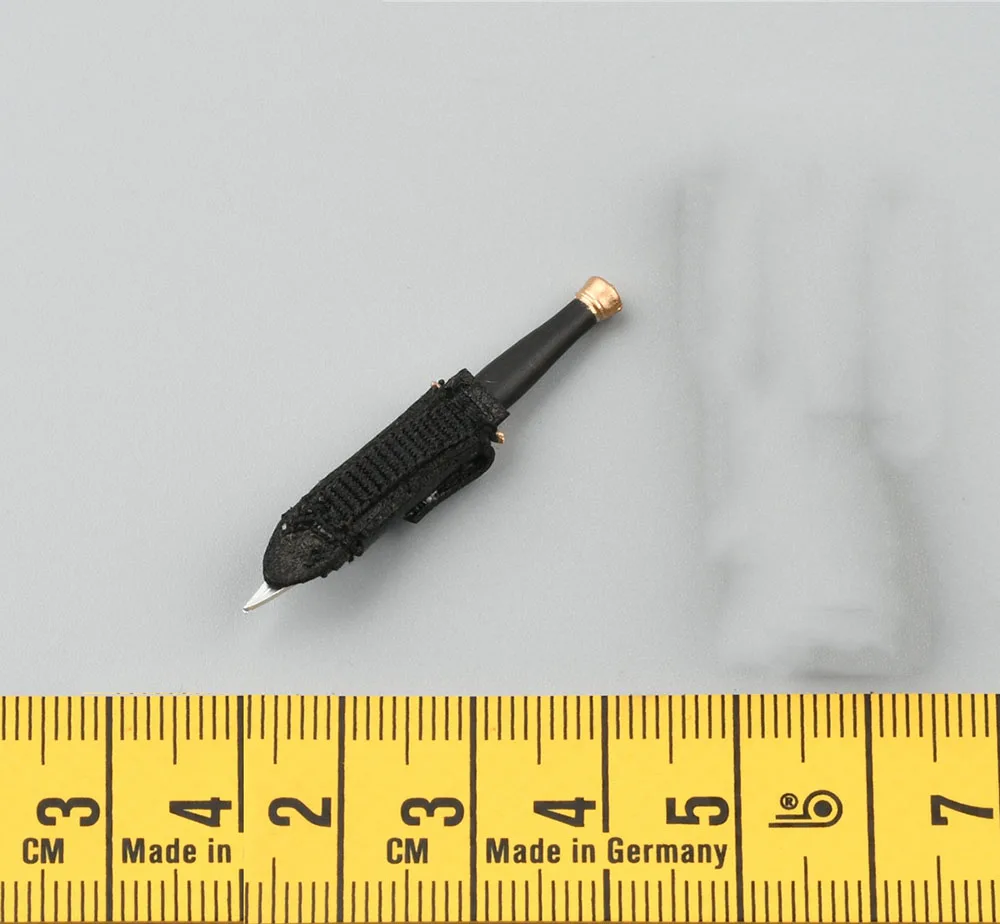 

SUPER DUCK C026 1/6 Evil of the Residents Female SWAT Policewoman Dagger Holster Knife PVC Material For Figure Scene Component
