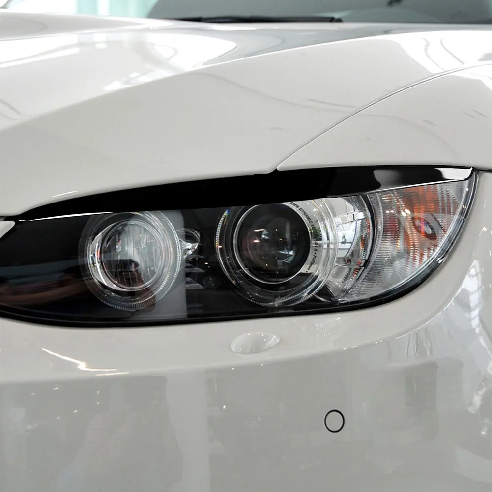 

Глянцевые черные фары, подводки для бровей для BMW 3 серии E92 E93 M3 2006-2012