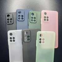 for xiaomi redmi note 11 pro 5g ultra thin matte transparent tpu phone case all inclusive lens anti drop protective soft shell