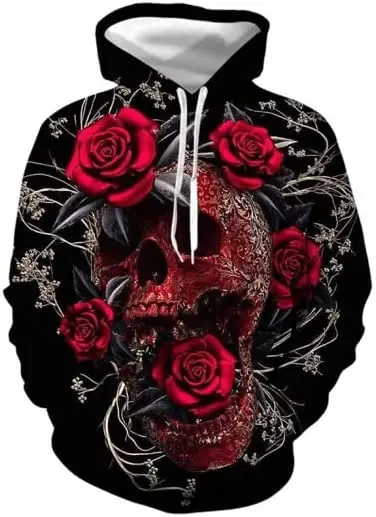 

Skull 3D Print Hoodie Men's and Women's Sweatshirts