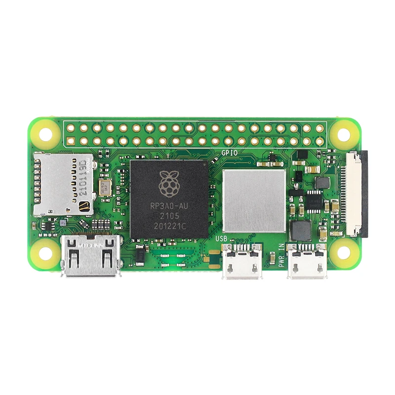 

Raspberry Pi Zero 2 Вт 1 ГГц четырехъядерный 64-разрядный процессор Arm Cortex-A53 512 Мб SDRAM Bluetooth-совместимый BLE и WiFi Pi Zero 2 Pi 0
