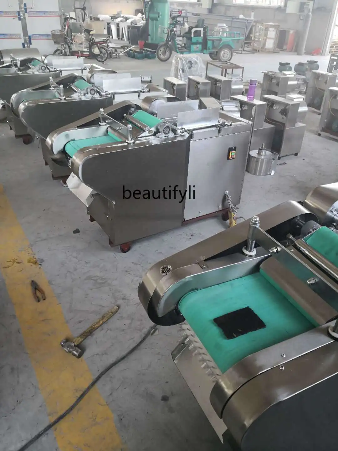 Коммерческий многофункциональный измельчитель для нарезки чая и овощей машина