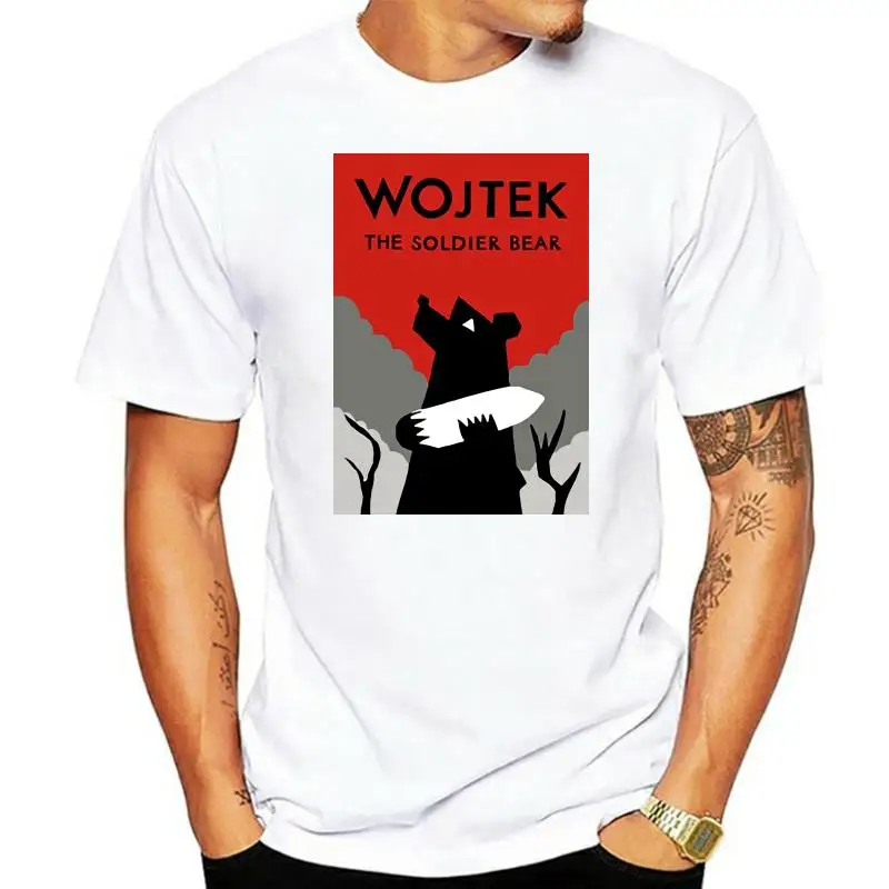 

Poland 1944 Polish Bear Wojtek T-Shirt Polska Printing Tee Shirt
