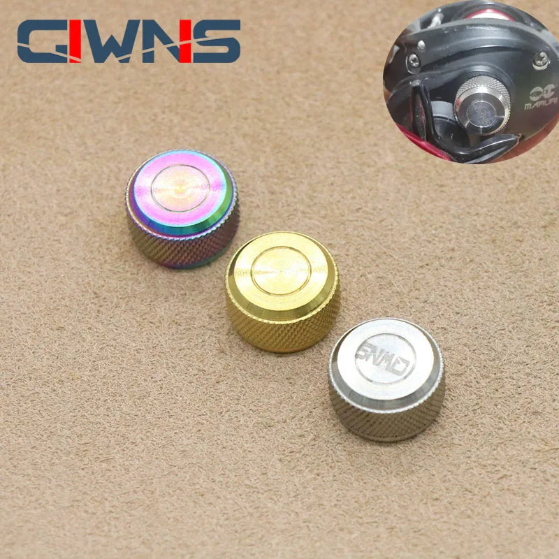 FOR ABU Water Wheel SMAX BMAX PMAX REVO Fishing Wheel Accessories Mechanical Brake Adjusting Knob  Titanium Alloy