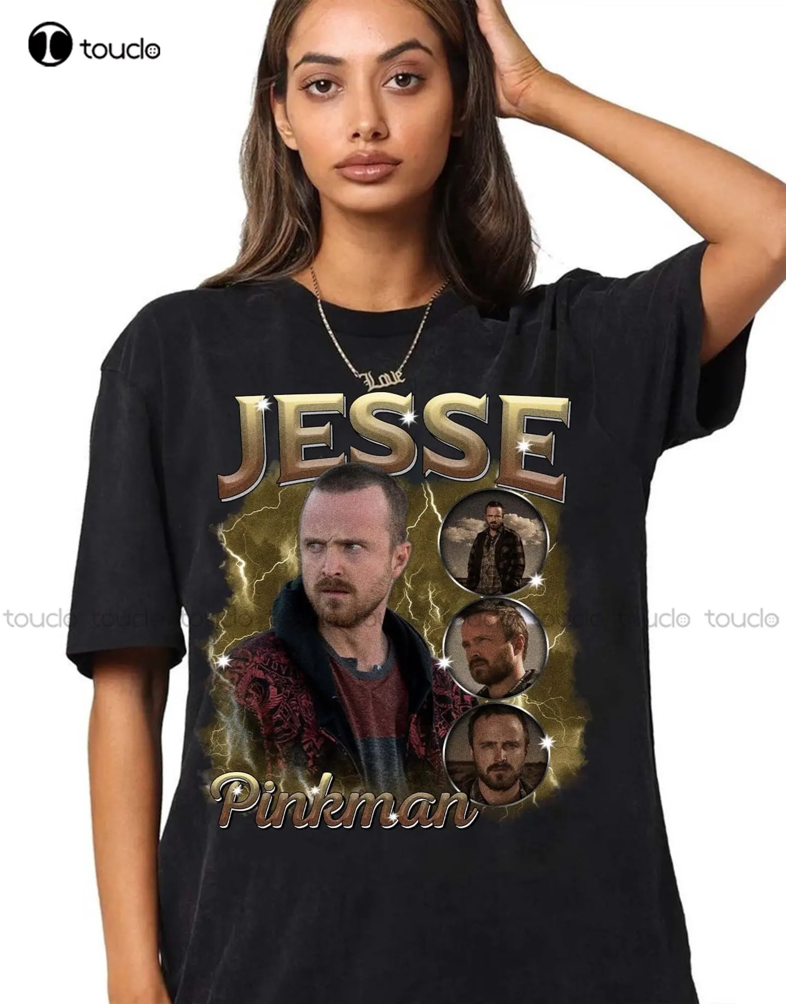 

Классическая Ретро-рубашка Jesse рубашка Pinkman с рисунком