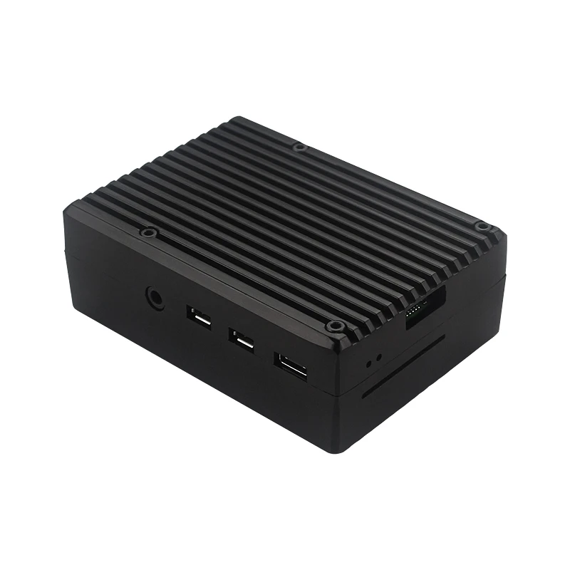Корпус из алюминиевого сплава Raspberry Pi 4 черный серый металлический корпус с