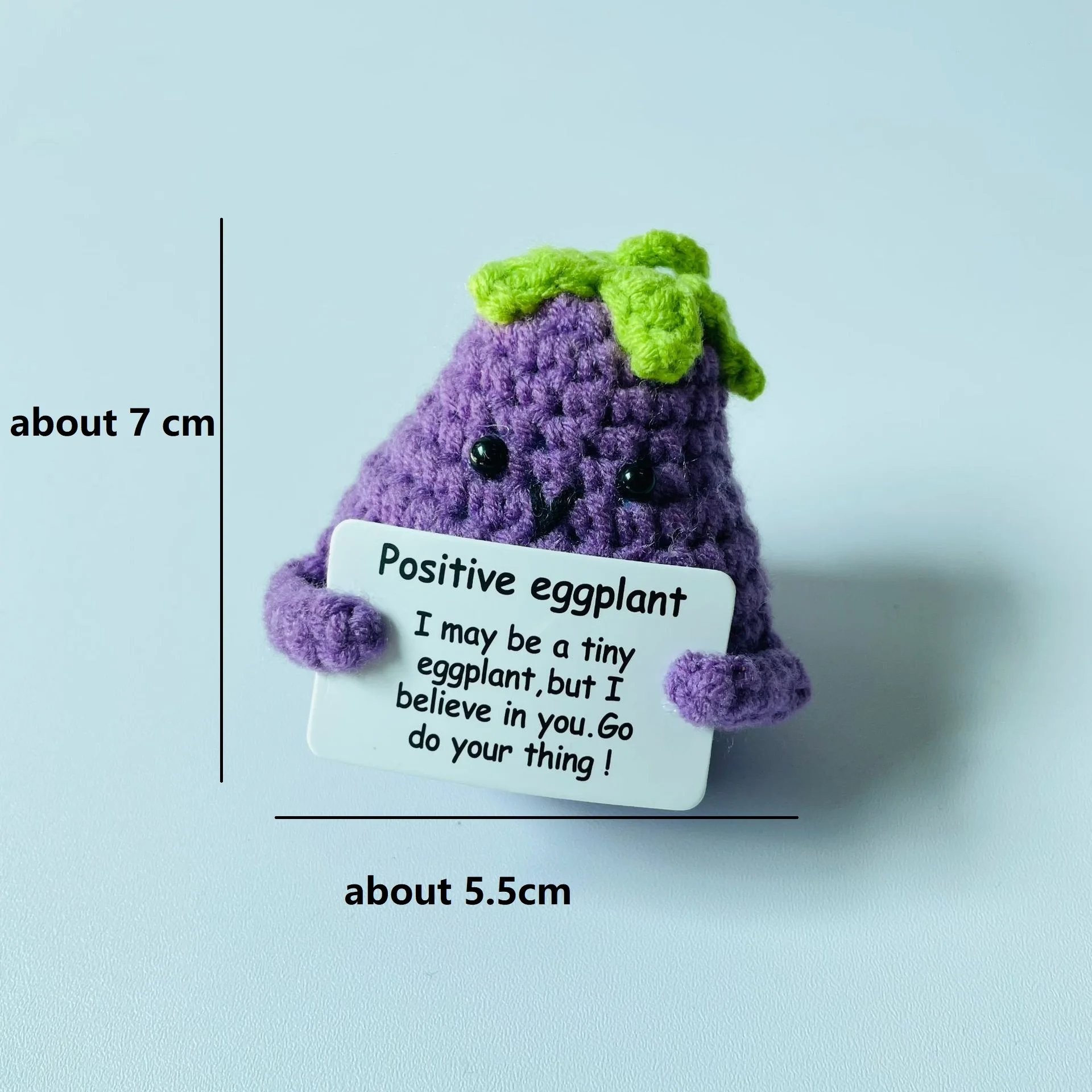 

Мини плюшевая вязаная кукла