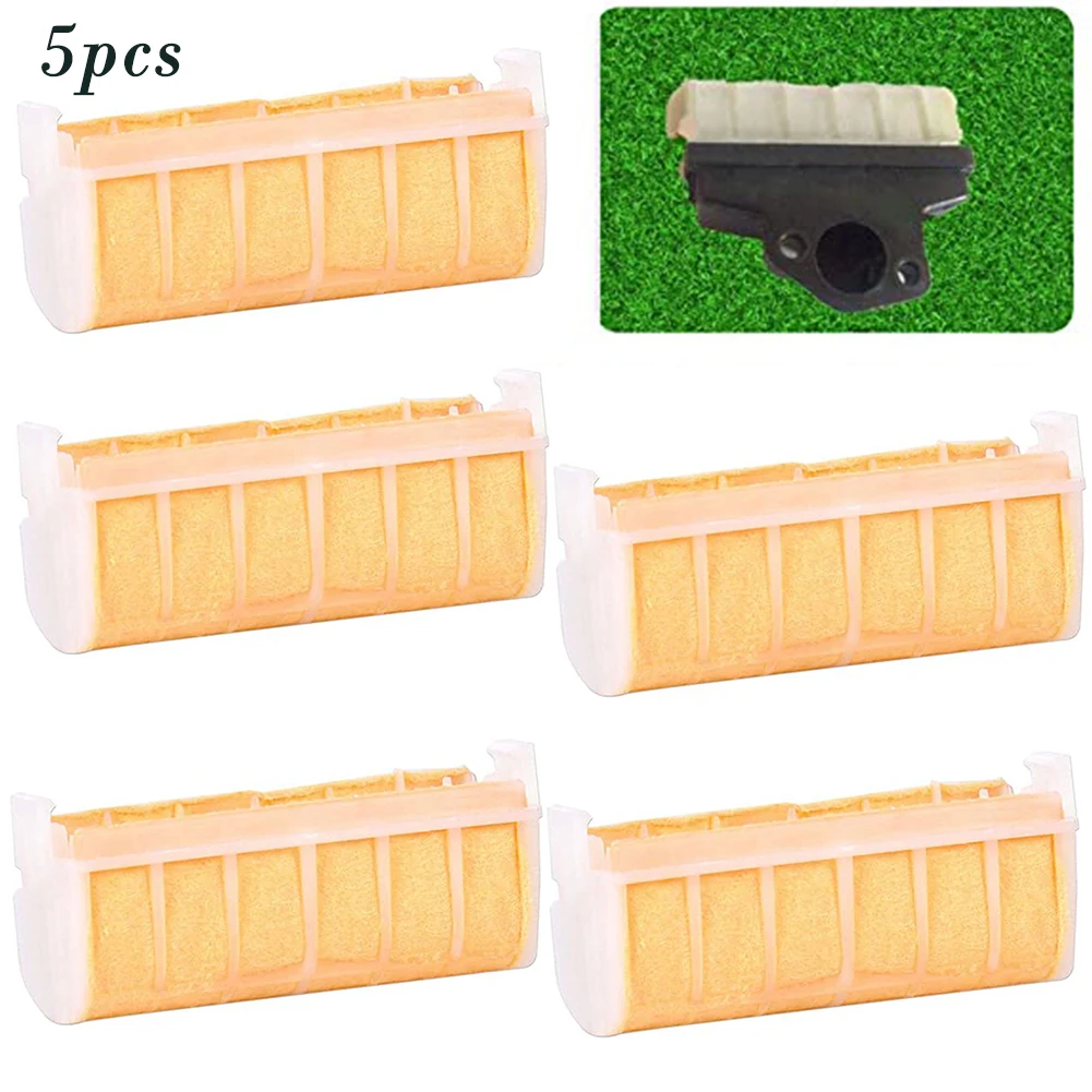 

5pcs Air Filter For STIHL 023 025 250 230 210 M 50 M 30 M 10 Chainsaw Trimmer Lawn Mower Garden Power Tool Accessory