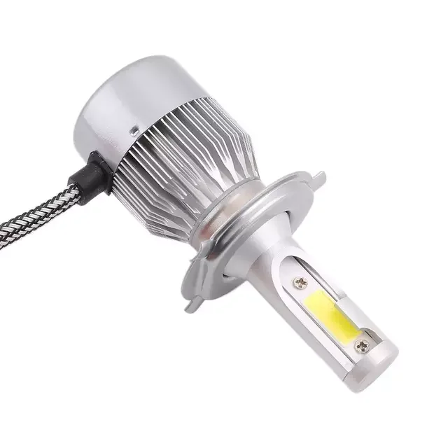 

2pcs C8 H4-H/L Car LED Headlamp Bulb Head lights Replace Xenon Headlights 16000lm 9V-36V 160W 6000K White LED Lights