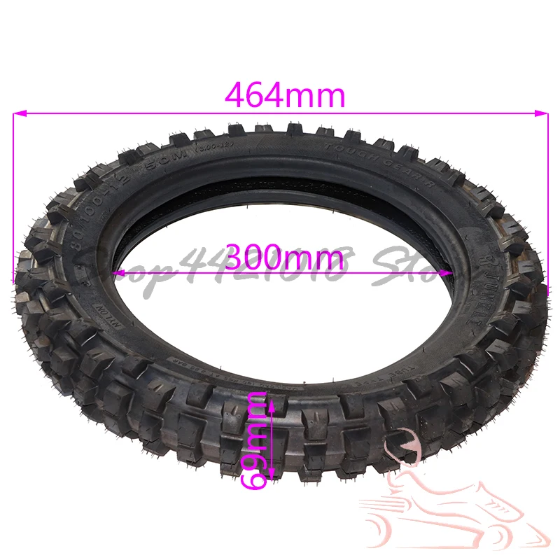 Передняя шина и трубка для мотоцикла 60/100-14 дюймов внедорожного велосипеда Taotao DB 14