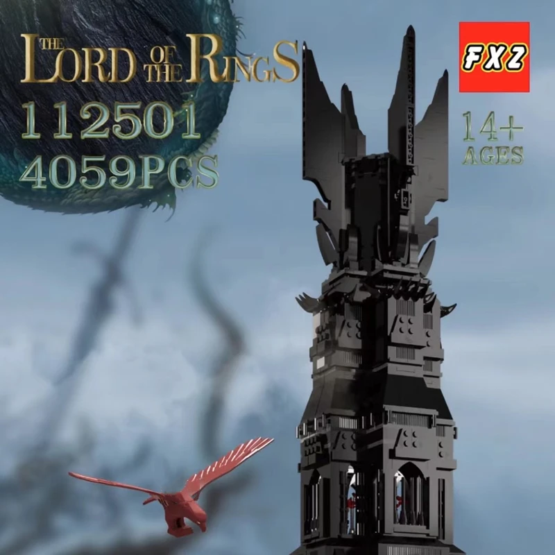 

IN STOCK Movie Series The Tower of Orthanc 112501 4059Pcs Building Blocks Bricks Educational Toys Birthday Boy Gifts 16010 10237
