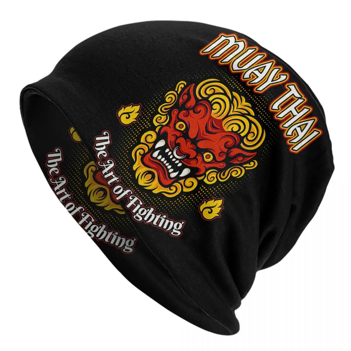 Hobby Karate Muay Thai Martial Arts Adult Men's Women's Knit Hat Keep warm winter Funny knitted hat